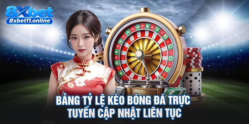 Bảng tỷ lệ kèo bóng đá trực tuyến cập nhật liên tục