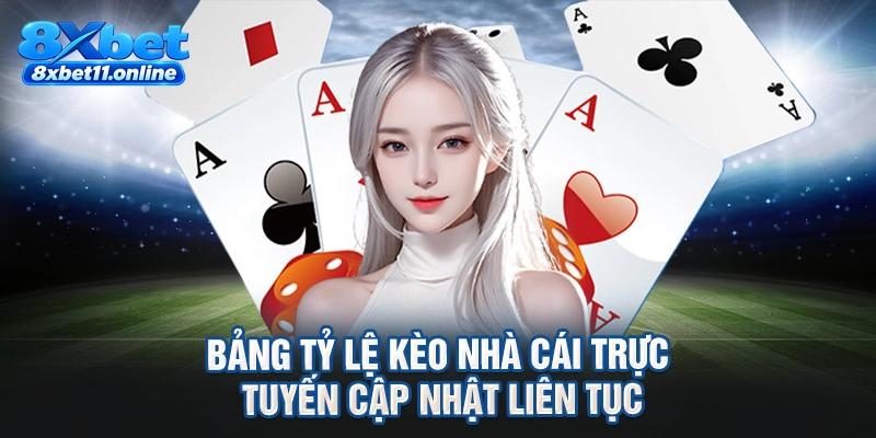 Bảng tỷ lệ kèo nhà cái trực tuyến cập nhật liên tục